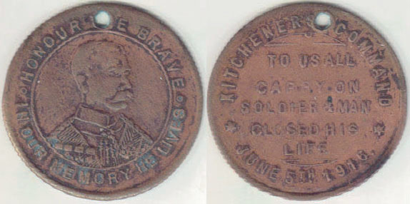 1916 Australia Kitchener Medal A002236